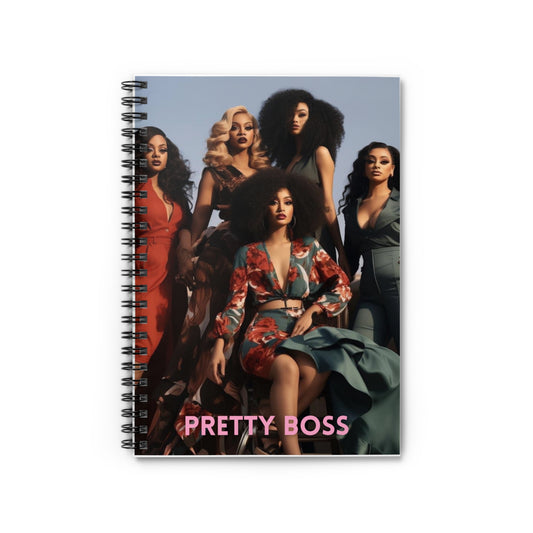 Pretty Boss Friends Spiral Notebook